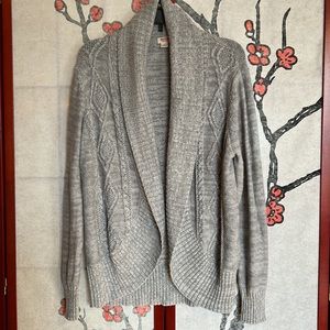 Gray Cable Knit Sweater, relatively thick, great condition